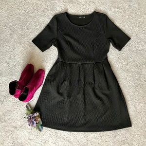 Apt. 9 Black Fit & Flare Dress